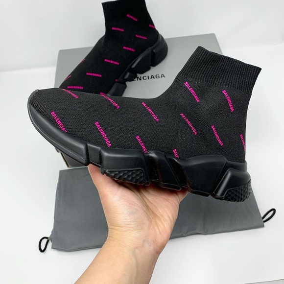 ✅SOLD✅ NIB BalenciagaSpeed Runner knit sneakers 39 - Picture 4 of 4